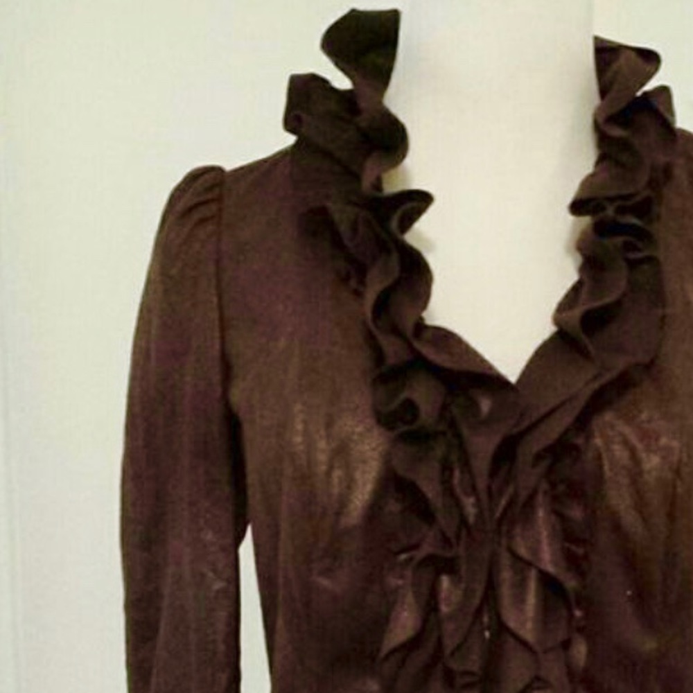 INC international concepts Ruffled Jacket